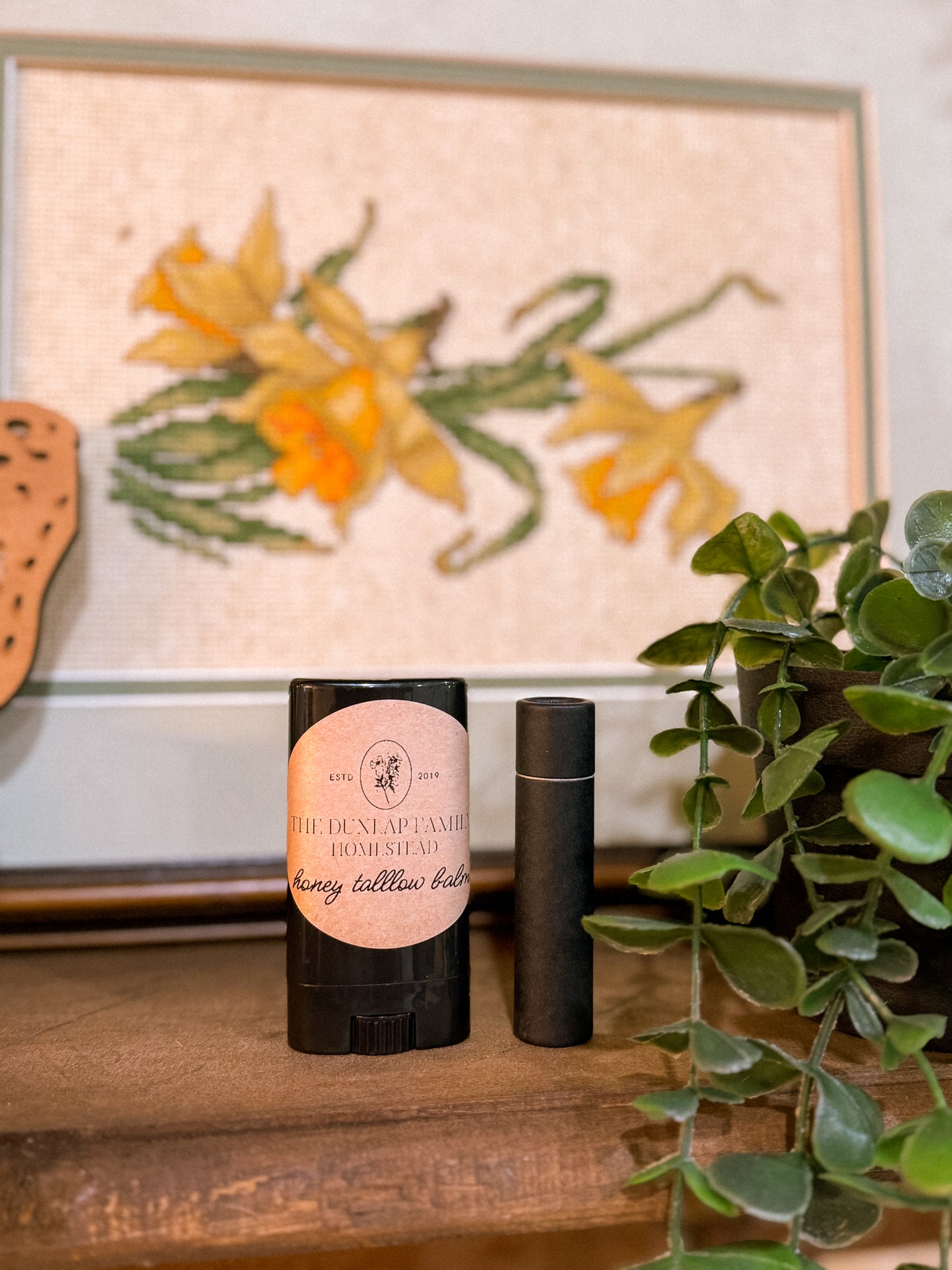 healing tallow lip balm