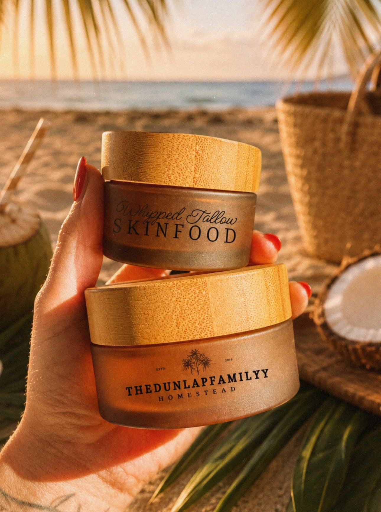 beach, please tallow