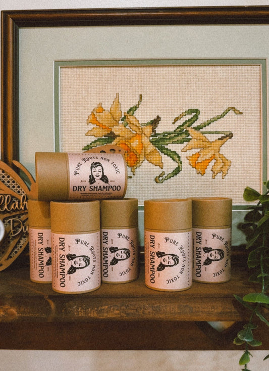 pure roots - dry shampoo powder
