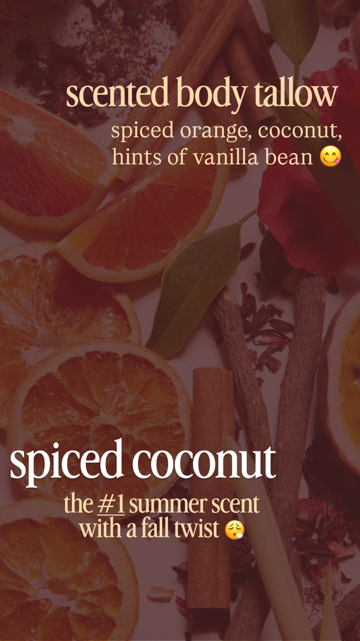 fall scented body creams