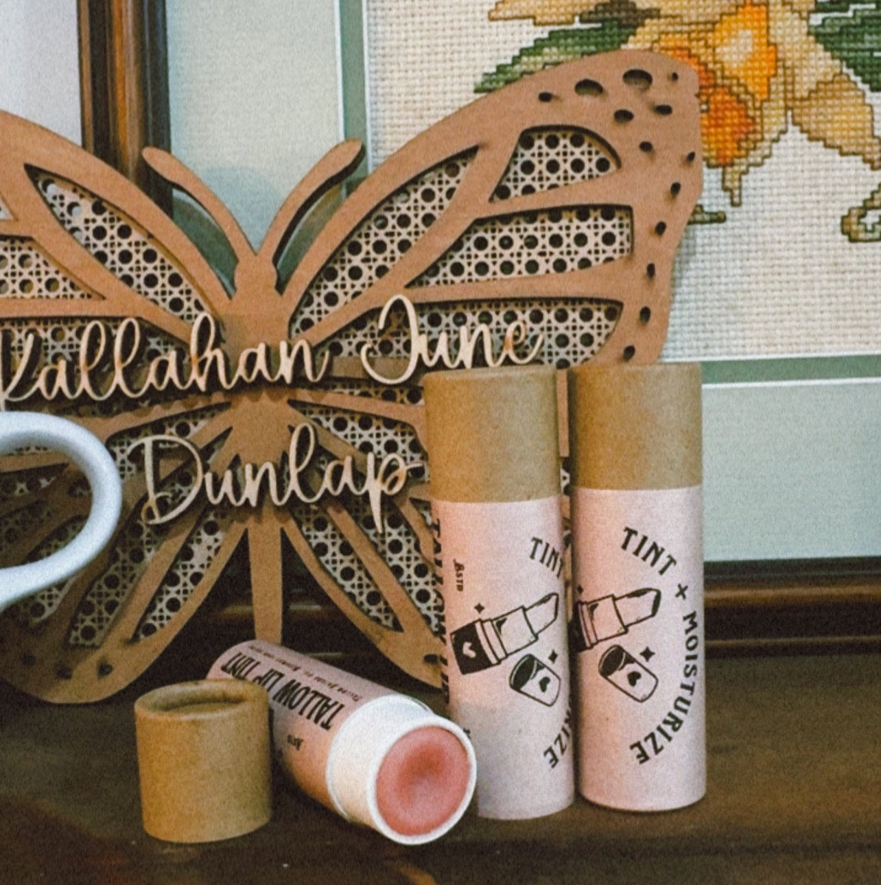 tinted tallow lip balm
