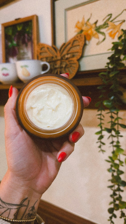 vanilla + sandalwood balm