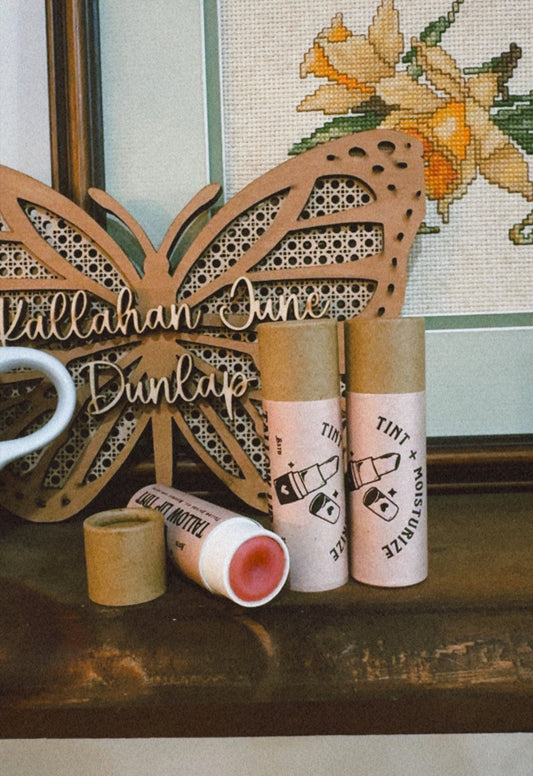 tinted tallow lip balm