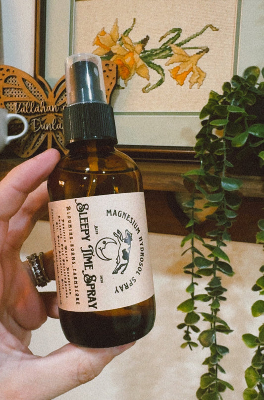 sleepy time spray- magnesium hydrosol