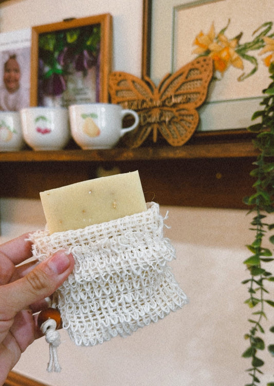 goat milk + oat scrub