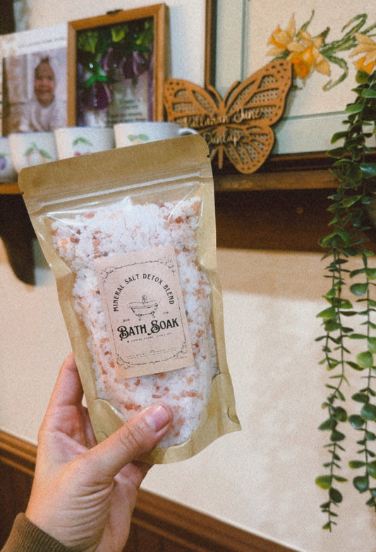 mineral salt bath soak